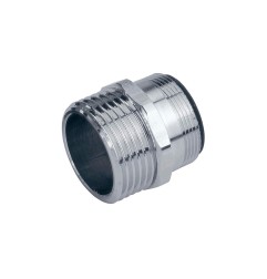 Adaptador rosca para conexion al grifo de cocina. macho ø26,5mm (3/4) a macho m24x1mm. gardena