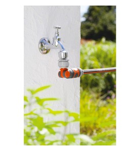 Conector articulado con adaptadores 1", 3/4", 5/8, 1/2", blister