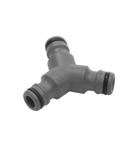 Conector de 3 vias 3/4" - 1/2", blister