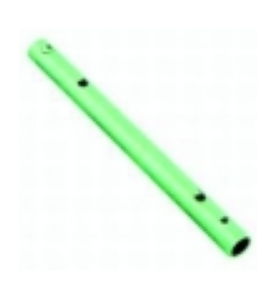 Brazo aclarado izquierdo 150mm 3a  aristarco