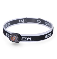 Linterna frontal 8w 400lm recargable