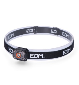 Linterna frontal 8w 400lm recargable