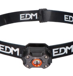 Linterna frontal 8w 400lm recargable