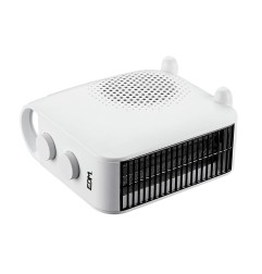 Calefactor compacto vertical/horizontal 1.000 - 2.000 w blanco