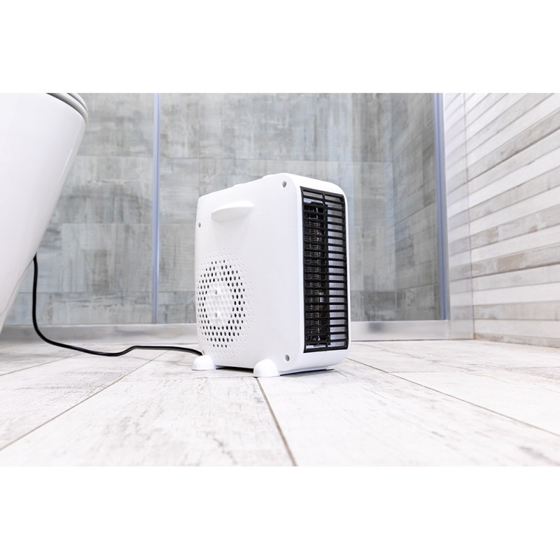 Calefactor compacto vertical/horizontal 1.000 - 2.000 w blanco