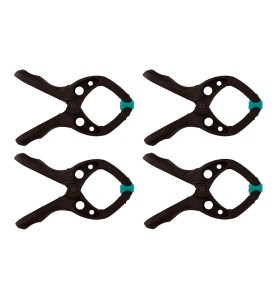 Pack 4 pinzas con resorte, 30 mm