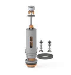 Descarga simple pulsador interrumpible hydro completa ph70113 prhie