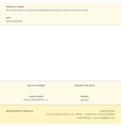 Descarga simple pulsador interrumpible hydro completa ph70113 prhie