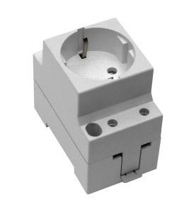Toma de corriente tipo schuko t/tl 16a modular solera ref: 99