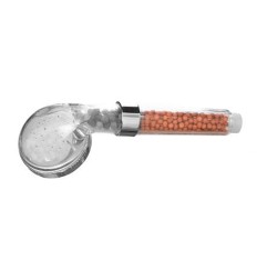 Mango de ducha filtrante con piedras minerales relajantes