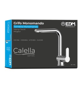 Grifo monomando de cocina caño alto serie calella