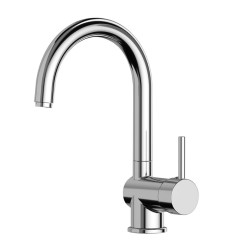 Grifo monomando de cocina caño alto serie algarve