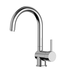 Grifo monomando de cocina caño alto serie algarve