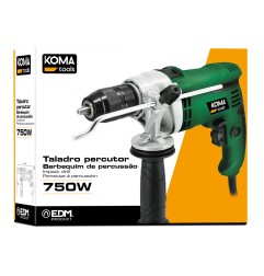 Taladro percutor 750 w, 315 x 120 x 220 mm