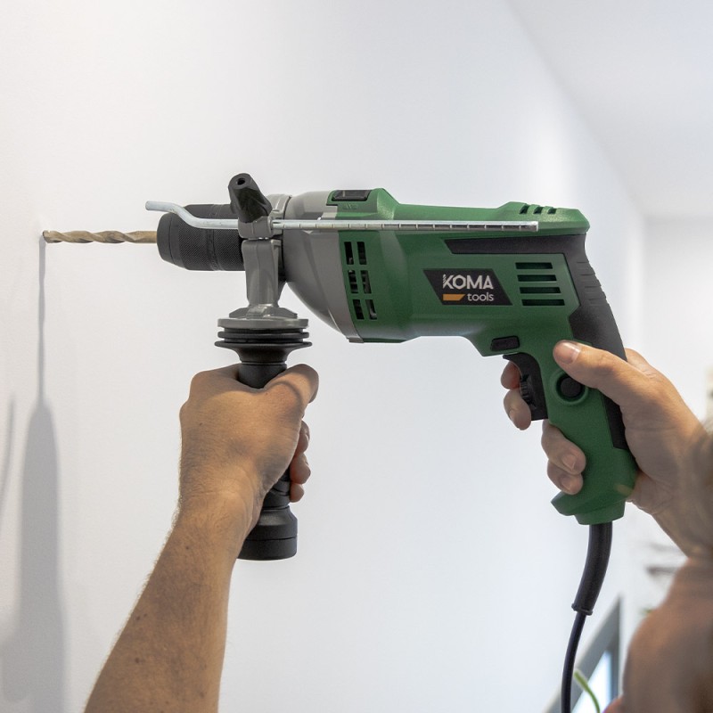 Taladro percutor 750 w, 315 x 120 x 220 mm