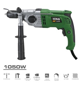 Taladro percutor 1050 w, 130 x 390 x 260 mm