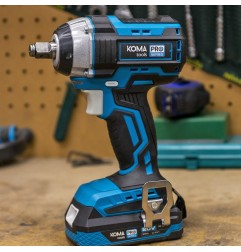 Llave de impacto 20 v brushless 280 nm (sin batería ni cargador)