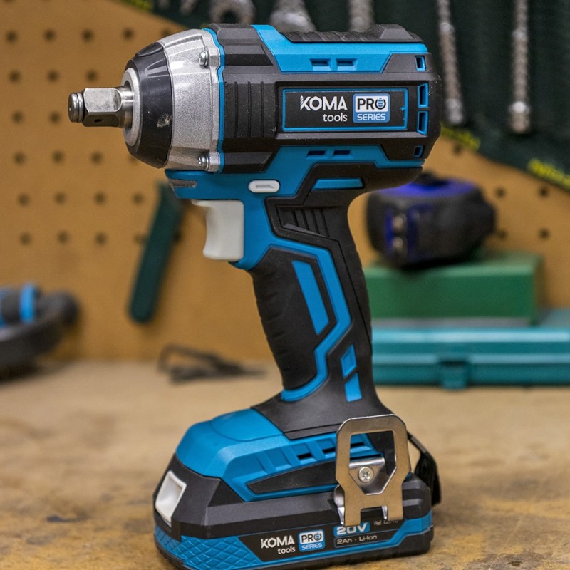Llave de impacto 20 v brushless 280 nm (sin batería ni cargador)