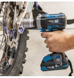 Llave de impacto 20 v brushless 280 nm (sin batería ni cargador)