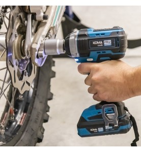 Llave de impacto 20 v brushless 280 nm (sin batería ni cargador)