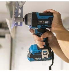 Llave de impacto 20 v brushless 280 nm (sin batería ni cargador)