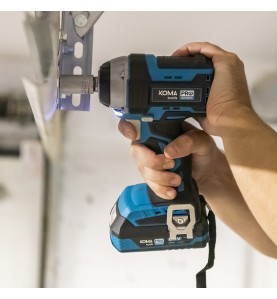 Llave de impacto 20 v brushless 280 nm (sin batería ni cargador)