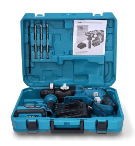 Kit martillo percutor 20 v con 1 bateria 4.0a. y cargador 08772 30 x 19.5 cm