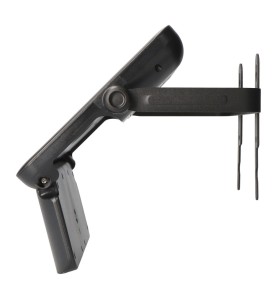 Aplique solar 10w 1150lm recargable. sensor presencia (2-8m) color negro 27,5x19,6cm edm