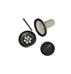 Valvula de fregadero ø30mm plastico edm