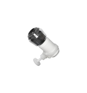 Atomizador de grifo. 2 funciones. con abrazadera. 8cm (envasado)