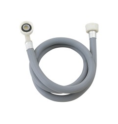 Manguera de entrada de agua de lavadora 1,5 m tuercas de plastico 3/4"-3/4"