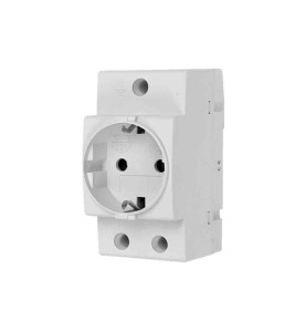 Toma de corriente tipo schuko t/tl 16a modular
