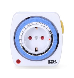 Programador diario analógico compacto economico 230 v 16 a