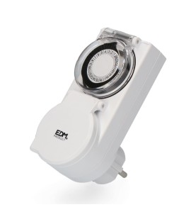 Programador diario analógico ip44 230 v 50 hz 16 a