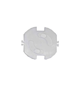 Tapa de enchufe giratorios base t/tl, blister 10 uds