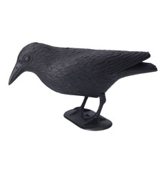 Cuervo ahuyenta pajaros 36x13x18cm