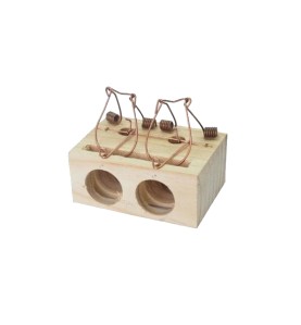 Ratonera 2 entradas grande 15x9,3x7cm (blister 1 unid.)