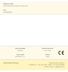 Mata insectos electrico 7w 100m² edm