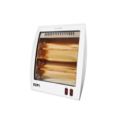 Estufa de cuarzo 400 / 800 w modelo plano anti - vuelco