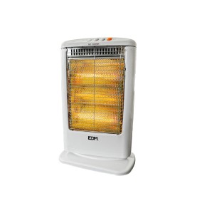 Estufa de cuarzo oscilante 400 / 800 / 1200 w modelo económico anti-vuelco