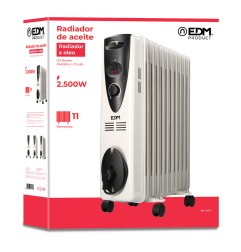 Radiador de aceite 2500 w con 11 elementos