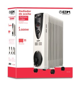 Radiador de aceite 2500 w con 11 elementos