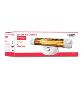 Estufa de cuarzo 600 / 1200 w modelo suelo