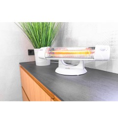 Estufa de cuarzo 600 / 1200 w modelo suelo