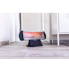Estufa de cuarzo 400 / 800 / 1200 w modelo 3 barras