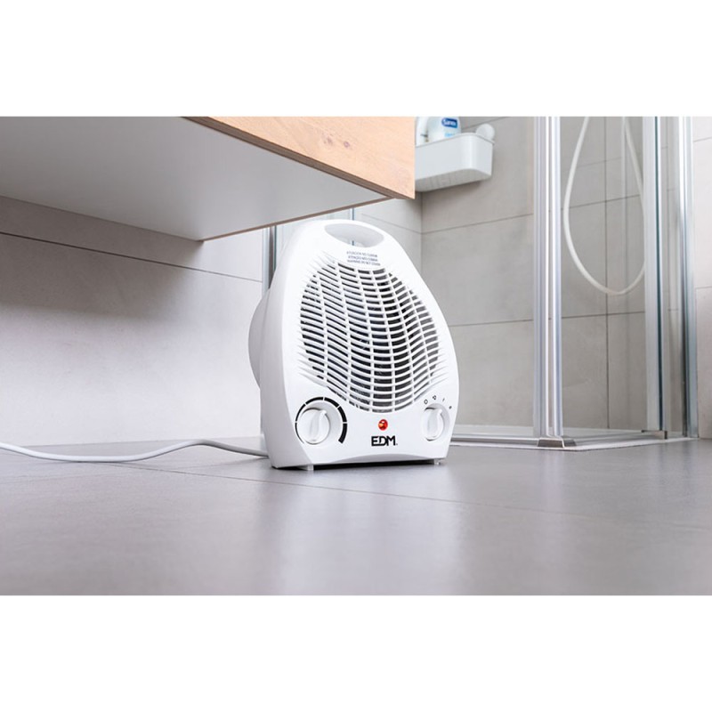 Calefactor compacto 1000 - 2000 w blanco