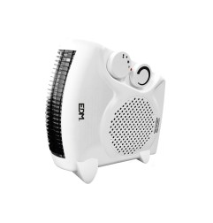 Calefactor compacto 2 en 1 vertical/horizontal 1.000 - 2.000 w blanco