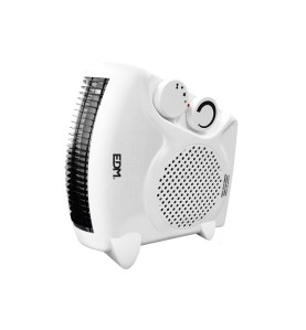 Calefactor compacto 2 en 1 vertical/horizontal 1.000 - 2.000 w blanco