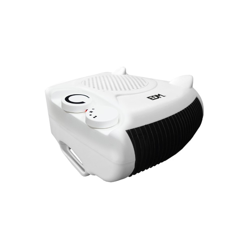 Calefactor compacto 2 en 1 vertical/horizontal 1.000 - 2.000 w blanco