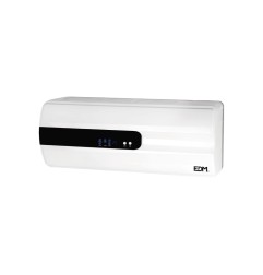 Calefactor split cerámico 1000 - 2000 w, con mando distancia 57 x 14 x 22 cm